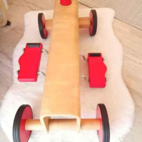 Plan toys wooden scooter like new, rare and special