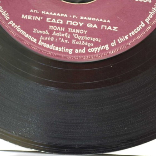 Laiko Tsa-Tsa & Mein' Edo Pou Tha Pas 7'' vinyl used