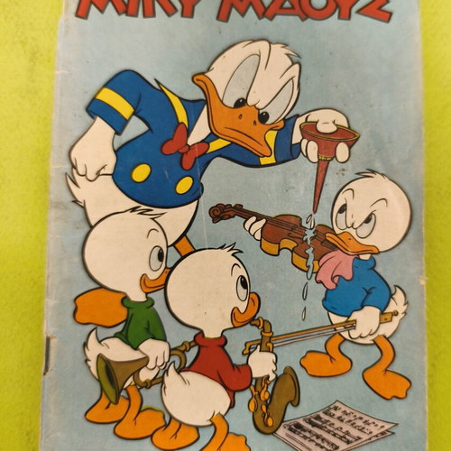 Miky Maous 513 comic book, Terzopoulos edition