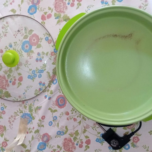 Human Tepanyaki electric oven used, eco-friendly non-stick coating