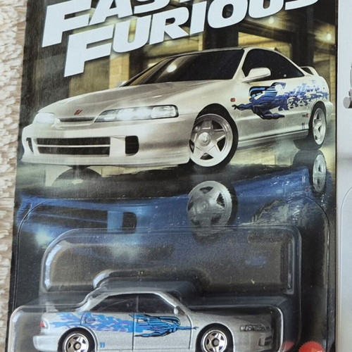 Acura Integra Sedan GSR Hot Wheels Silver Series Graphic Remix new