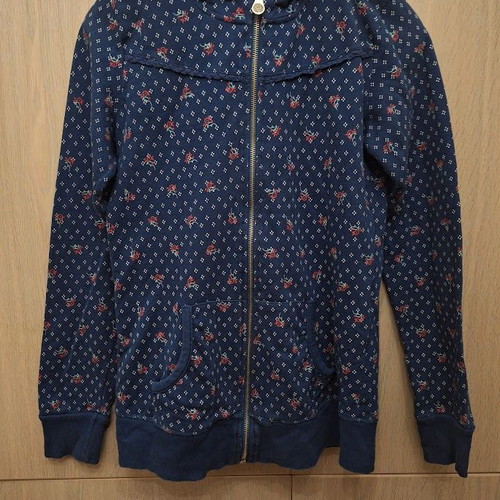Pull & Bear Hoodie zip-up jumper woman's large blue like new