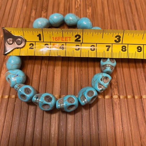 Bracelet with turquoise semiprecious stones new