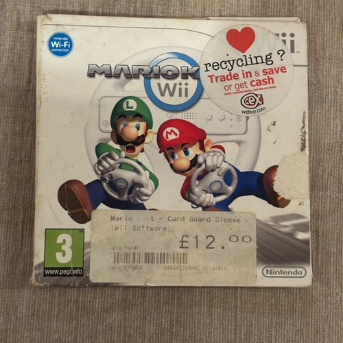 Mario Kart Wii Nintendo Wii used English version