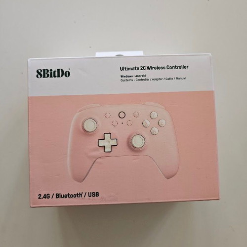 8BitDo Ultimate 2C 2.4G Wireless Controller, Peach