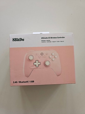 8BitDo Ultimate 2C 2.4G Wireless Controller, Peach