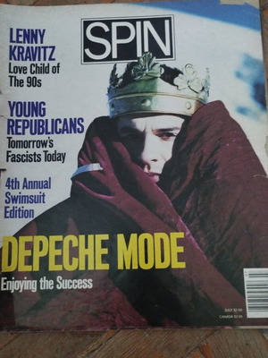 Spin Magazine Τόμος 6 #4 Depeche Mode μεταχειρισμένο τεύχος