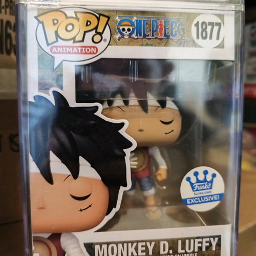 Funko Pop One Piece Luffy with hard protector new