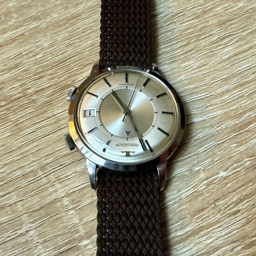 Jaeger Le Coultre Memovox watch used with alarm function
