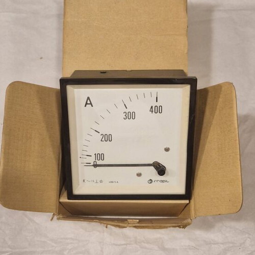 Analog Panel Ammeter FRER AFQ96 400/5A new