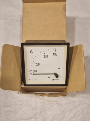 Analog Panel Ammeter FRER AFQ96 400/5A new
