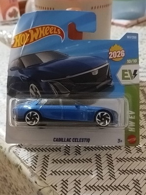 Hot Wheels Cadillac Celestiq Blue 2026 HW EV Series New