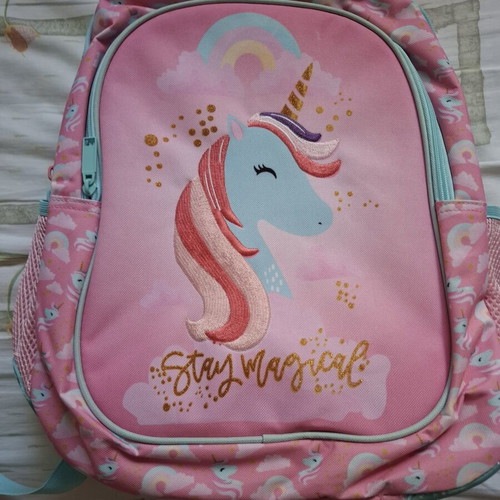 School bag with unicorn theme new for girls