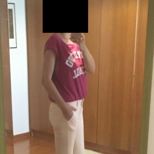 Toi Moi light pink pants used, size S