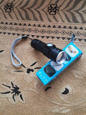 Mini LED flashlight BL-515 with three modes, 1050 lumens, new