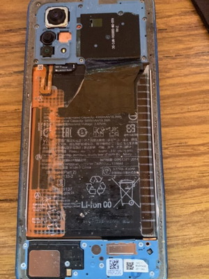 Poco X4 Pro 5G used for parts with box