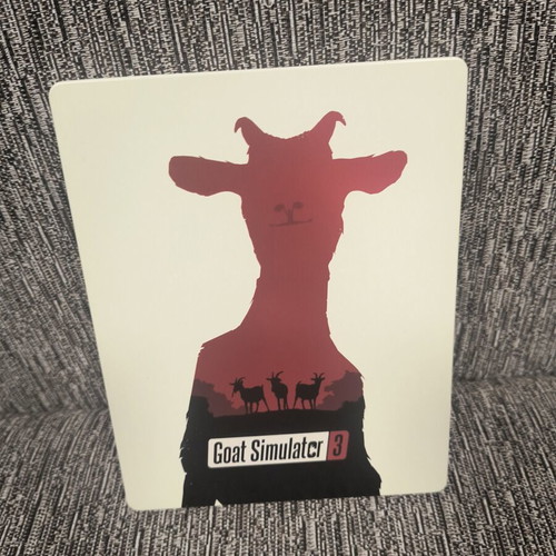 Goat Simulator 3 Steelbook, excellent condition, game not included