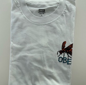 OBEY “Wasp” T-Shirt – Λευκό (Size L)