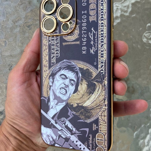 iPhone 16 Pro Max silicone case Scarface Tony Montana new