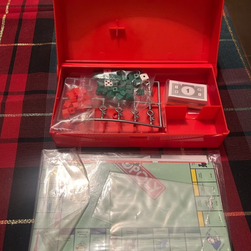 Monopoly board game new, small size for kids 8+
