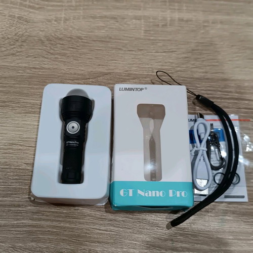 Lumintop GT Nano Pro V3.2 1700LM flashlight new with USB-C charging