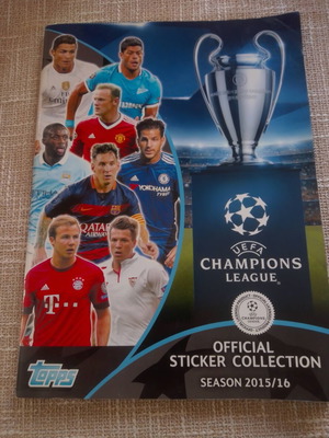Άλμπουμ Topps UEFA Champions League 2015/16 καινούργιο