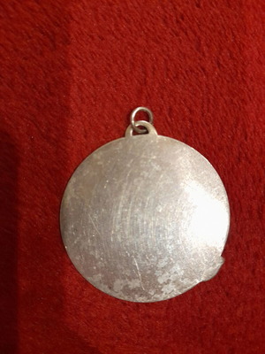 Mitaras pendant used, silver