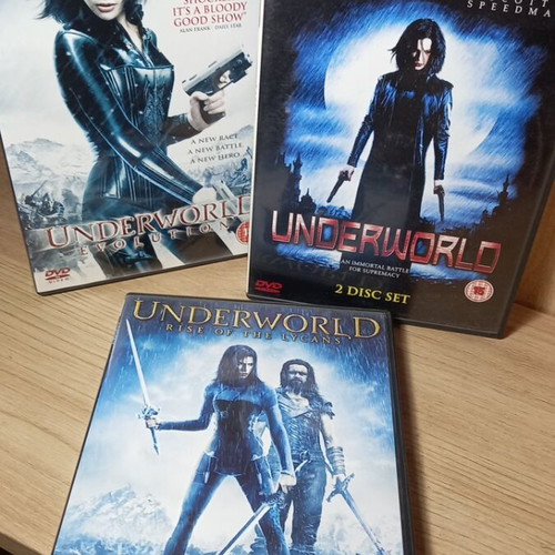 Underworld trilogy DVD with English subtitles