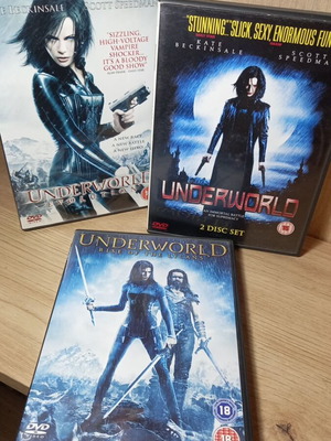 Underworld trilogy DVD with English subtitles