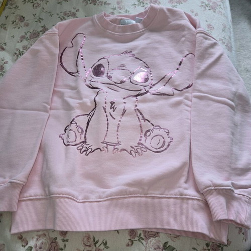 Zara pink sweatshirt like new for 8 years old, size 128 cm