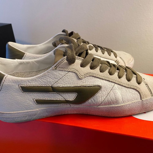 Diesel Leroji size 43 like new, white and green