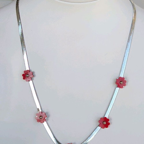 Steel Necklace New, Gold and Silver Colors