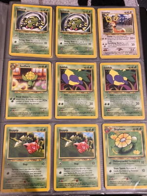 Pokemon Neo Genesis vintage set like new
