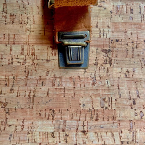 Cork Backpack like new, beige and brown