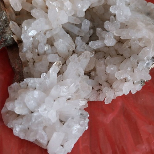 Sideropyrite rock with quartz used, rare large specimen