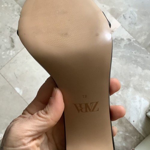Zara сандали обувки нови, размери 40 и 41, черни
