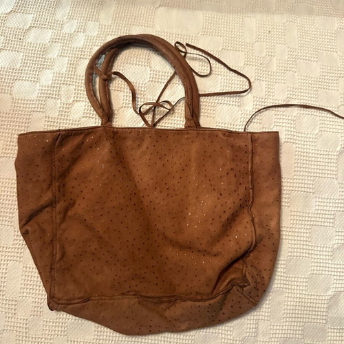 Women’s bag used, brown handheld