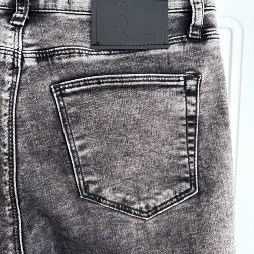 Karl Lagerfeld jeans new, dark gray with wash, size 25