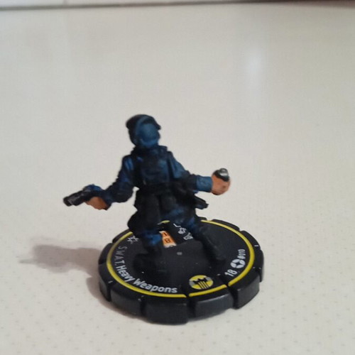 Herroclix Swat Heavy Weapons figure like new