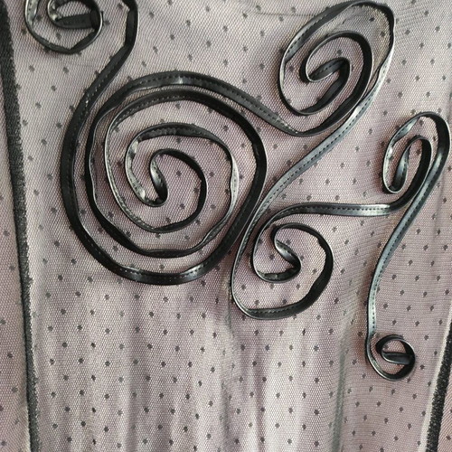 La Mode Est A Vous Rosalyn dress like new, black and pink