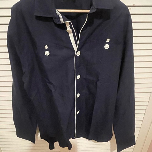 Emporio Armani shirt blue navy like new, size XL