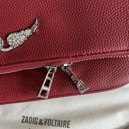 Zadig & Voltaire shoulder bag, red, like new