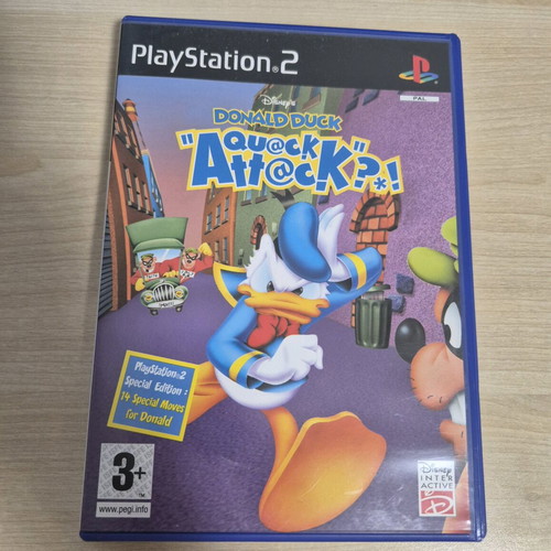 Disney's Donald Duck Quack Attack PS2 used PlayStation 2 game