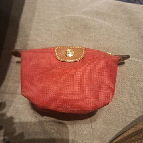 Longchamp coin purse used red