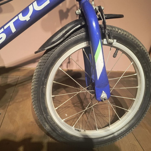 Stylg 16-inch kids bicycle used, city bike, blue