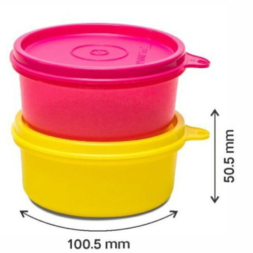 Tupperware baby cup set with lid and extra safety cap, 3 pieces