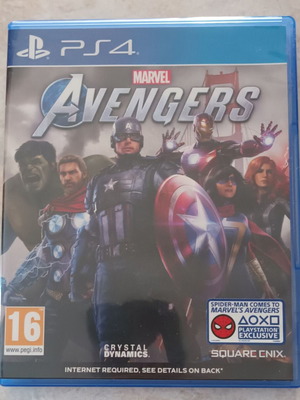 Marvel Avengers PS4 употребявана в много добро състояние