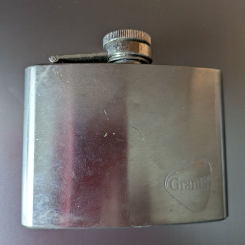 Whisky hip flasks very good condition