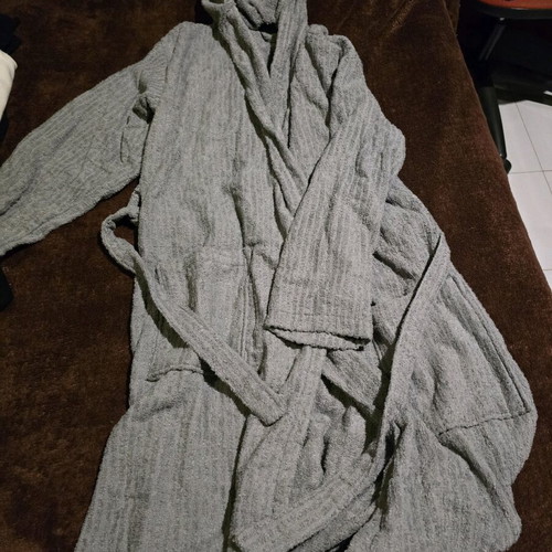 Grey XXL bathrobe like new