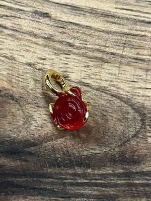 Charm Disney Beauty and the Beast Enchanted Rose like new